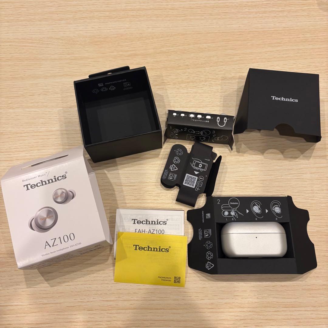 5年保証 Technics EAH-AZ100-S シルバー