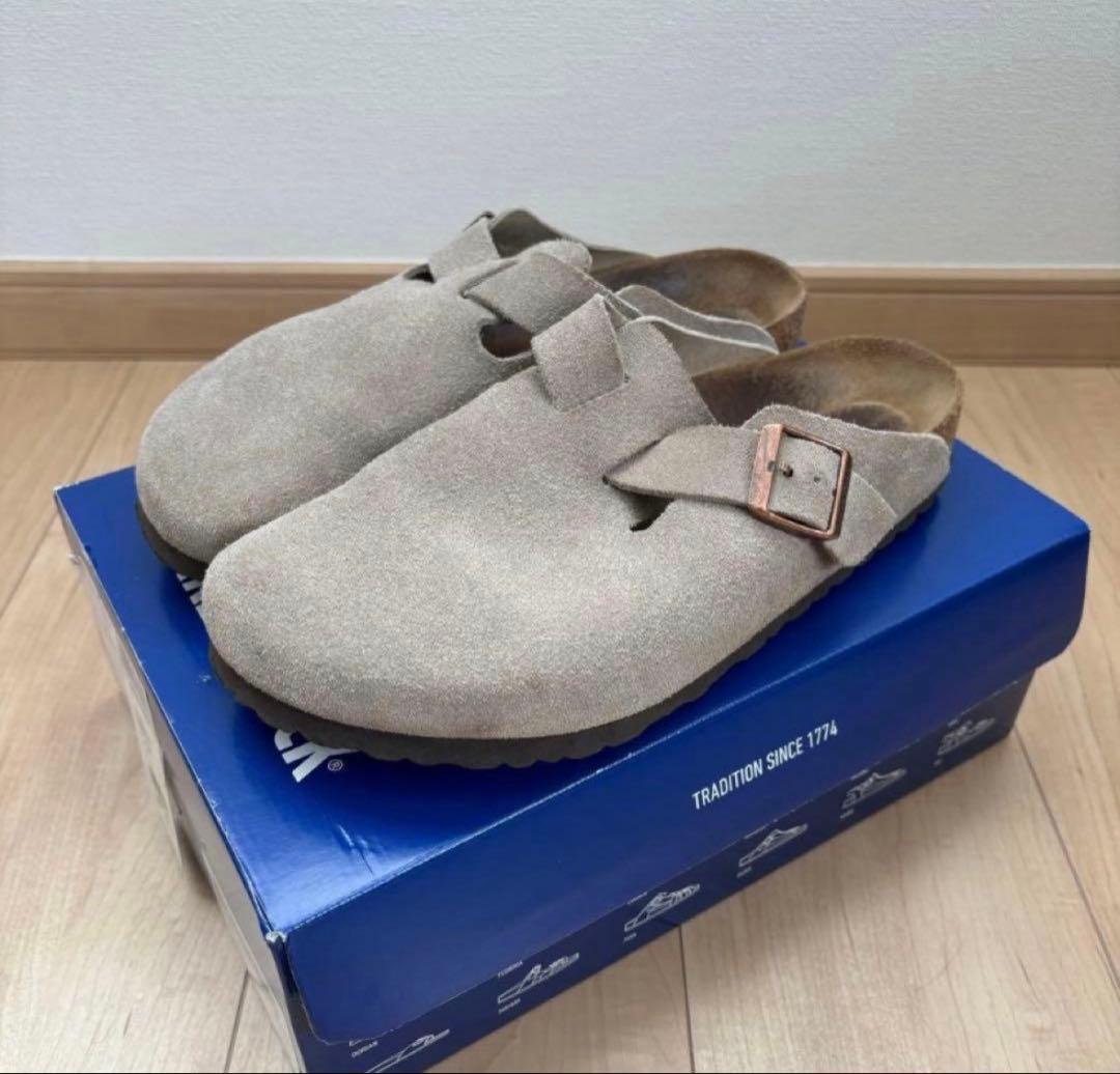 BIRKENSTOCK／BOSTON SFB VL BEIGE