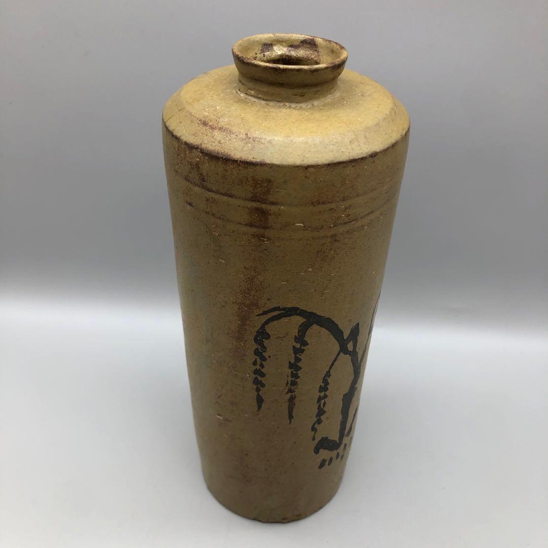 木箱入り絵高麗徳利酒器一輪挿し花瓶フラワーベース伝統工芸陶器ビンテージ置物