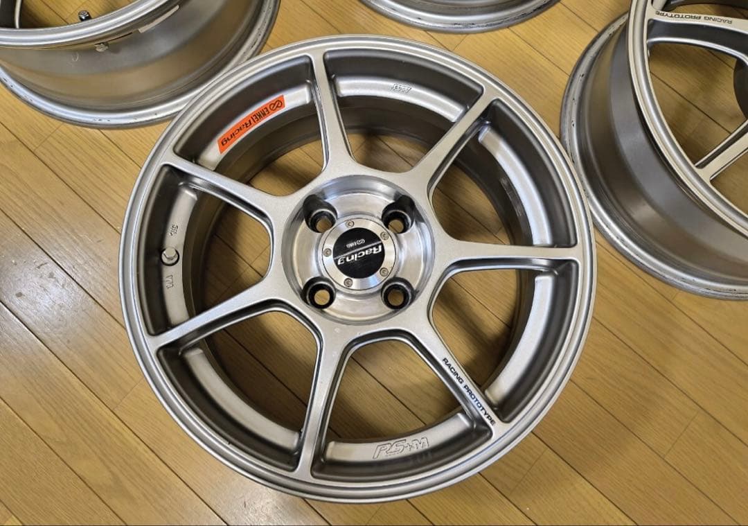 タイヤ・ホイール ENKEI Racing RS+M 15 6.5j +38 100 4H