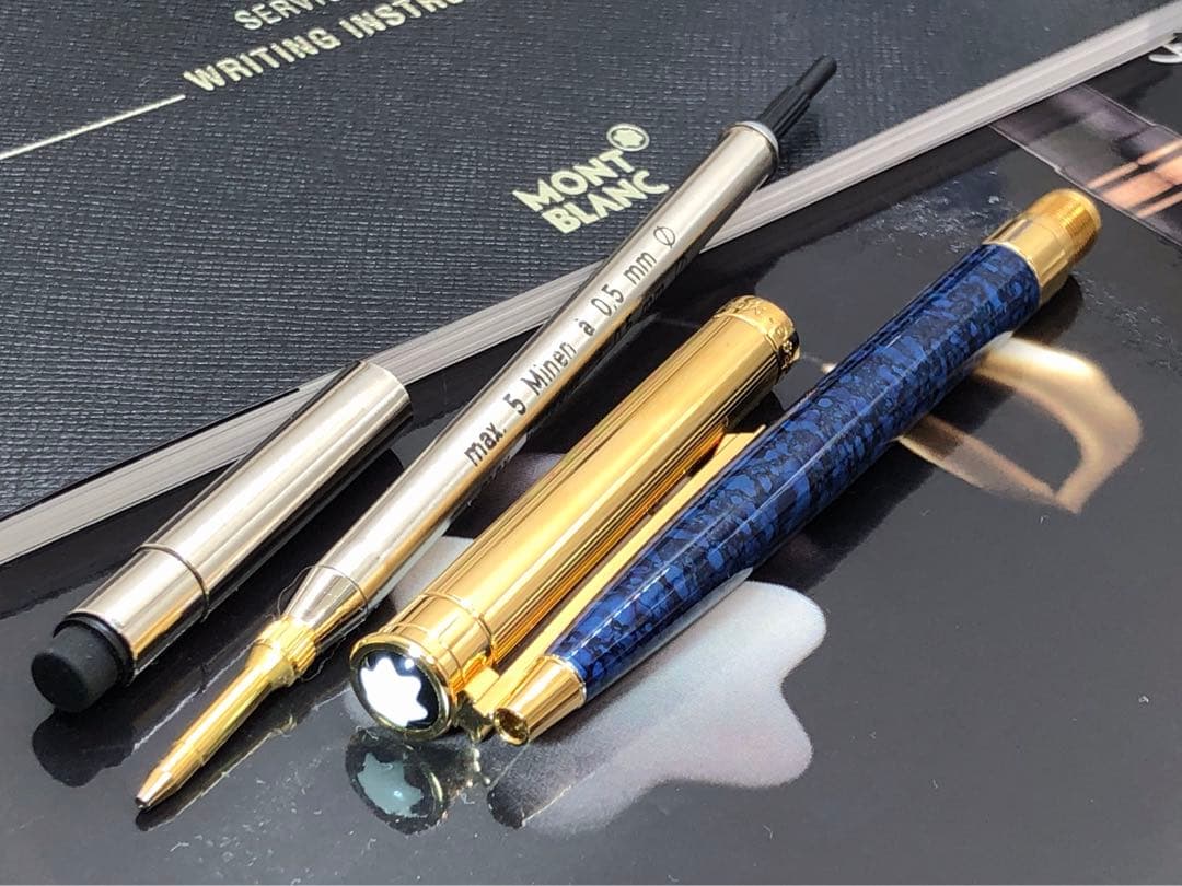 ⭐️幸運を引き寄せるラピス・デザイン⭐️モンブラン・ノブレス・ドゥエ⭐️未使用逸品⭐️