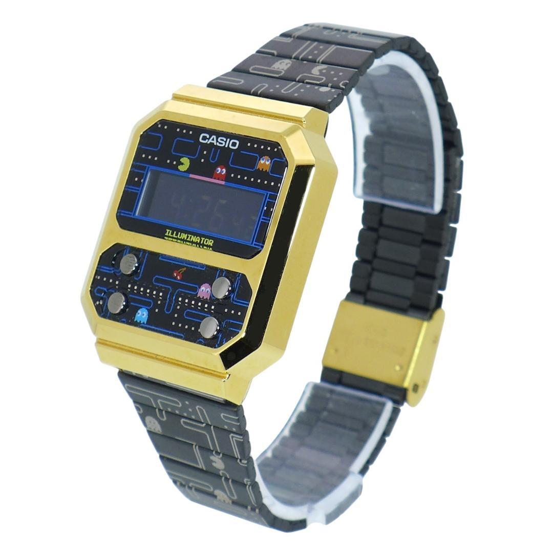 カシオ　パックマン　コラボレーション　 A100WEPC　レア　試着程度　美品