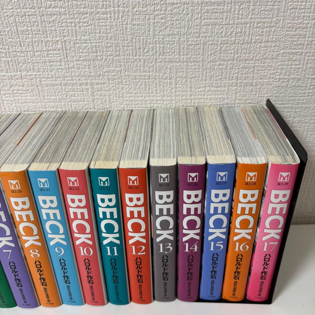 BECK 文庫版　1-17巻　全巻　ハロルド作石