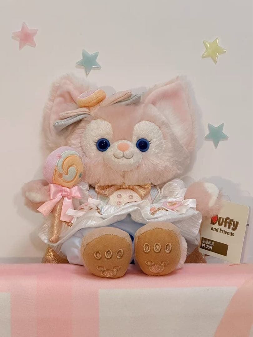 【お顔厳選】新作　上海ディズニー　バースデー　リーナベル肩乗せぬいぐるみ