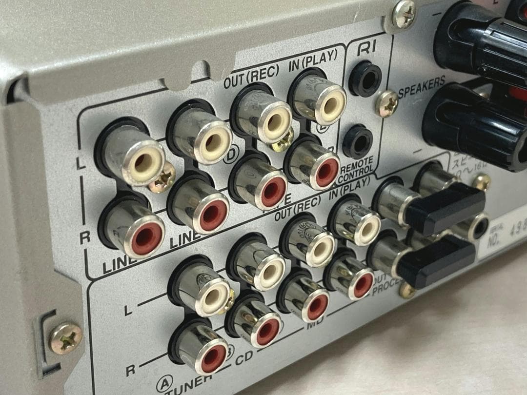 ★整備済み★ONKYO　A-907X　SPリレー交換済み　上級機　取説　美品⑦