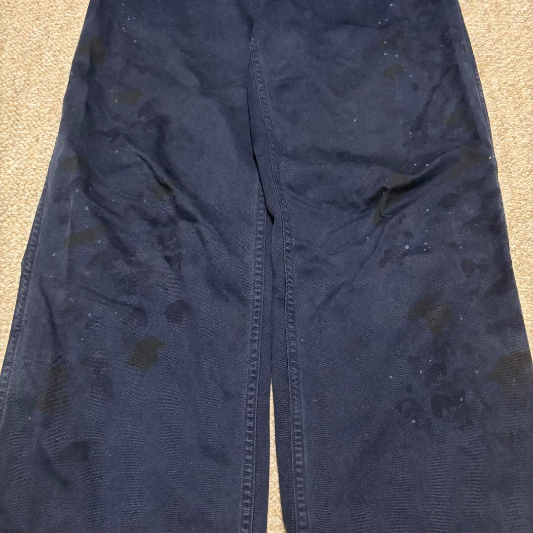 BOW WOW WORK TROUSERS DUSTY チノパン ネイビー