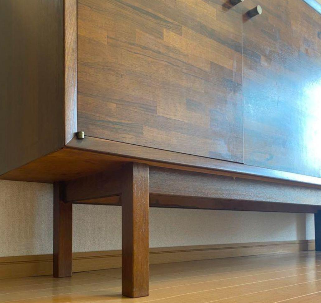 ヴィンテージ　サイドボード　ローズウッド　北欧　アンティーク　家具