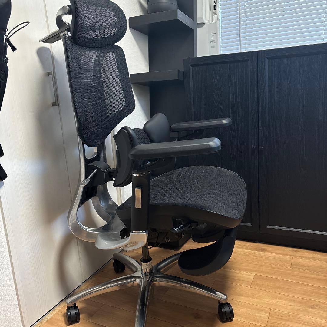 【美品 組立て済】Hbada E3 Ultra黒 人間工学 オフィスチェア 椅子