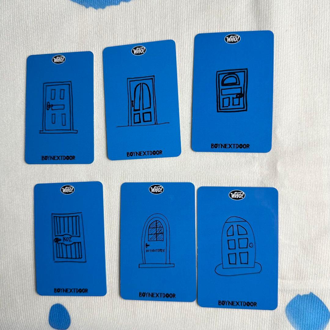 BOYNEXTDOOR HOW? 公開放送 サノク トレカ 6枚