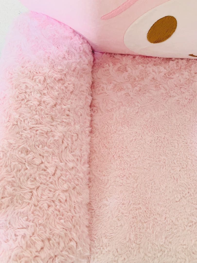 み*ゅ様 マイメロディ フワフワボアソファ 一人用 中古