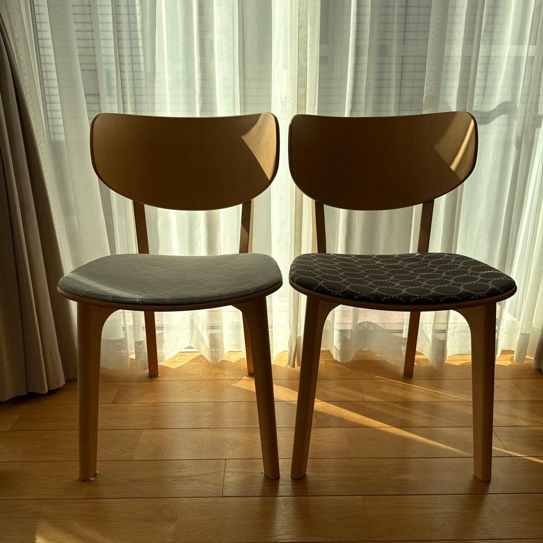 マルニ木工　Roundish ミナペルホネン　深澤直人　薄グレー