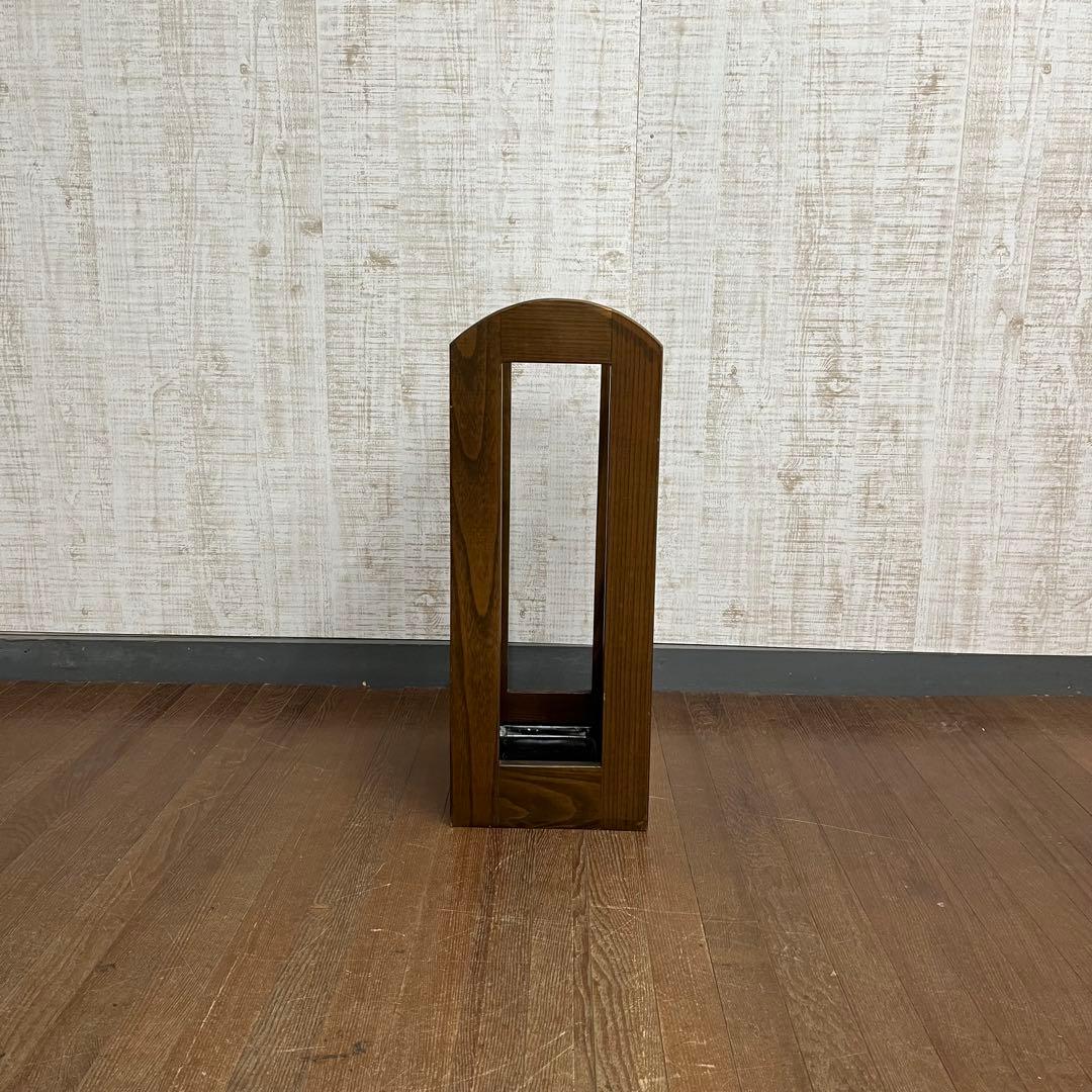 【アンティーク】木製 彫刻 傘立て アンブレラスタンド 古道具 古民家 古家具