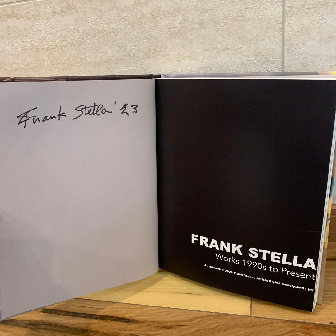 T*o様 FRANK STELLA アートブック　ご本人直筆サイン入り