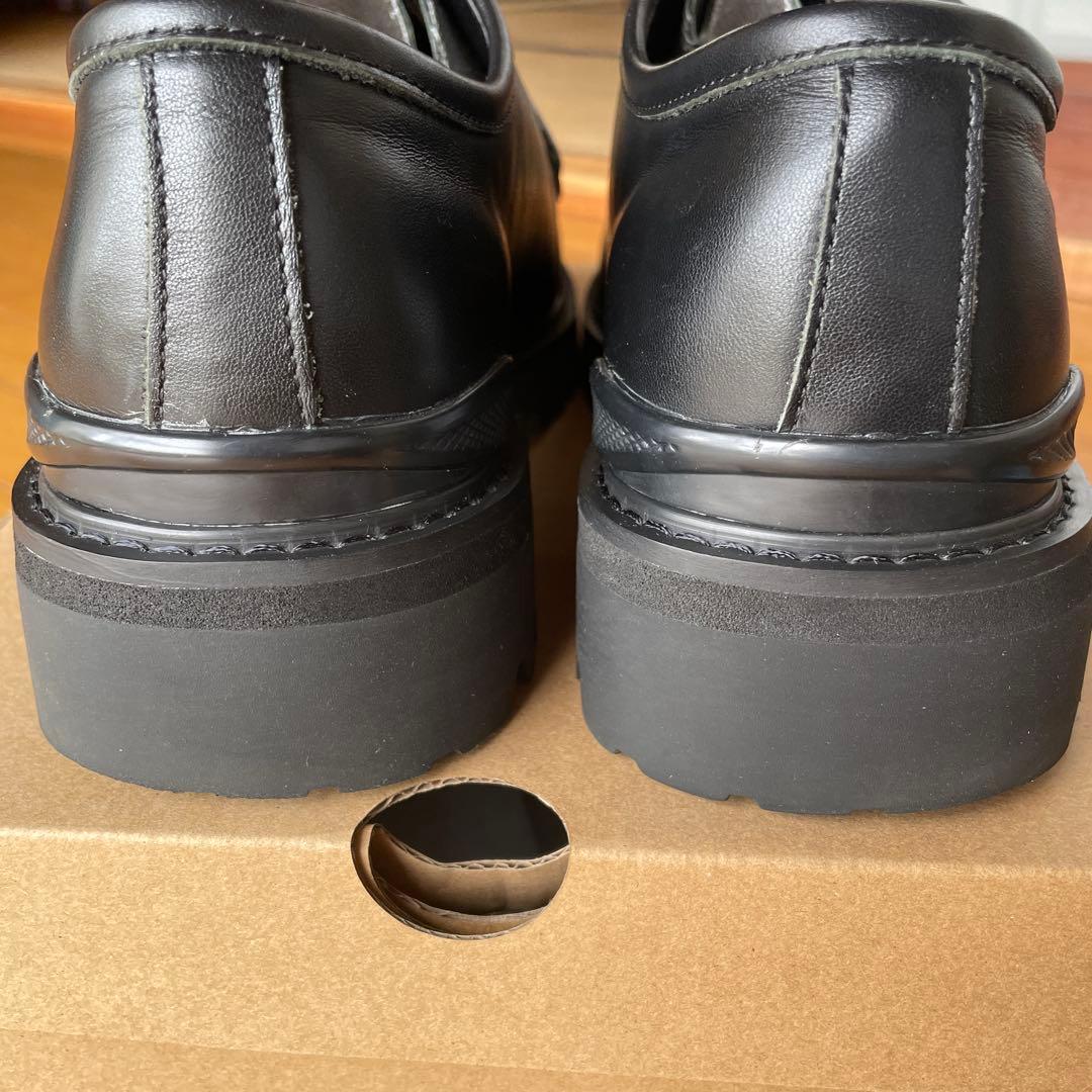 靴 PG Steven Alan 42 KNOCK black leather