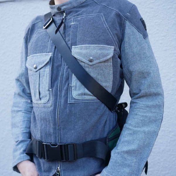 マックスフリッツ ウエストバッグ モンゴル4 ネイビー MFA-2501