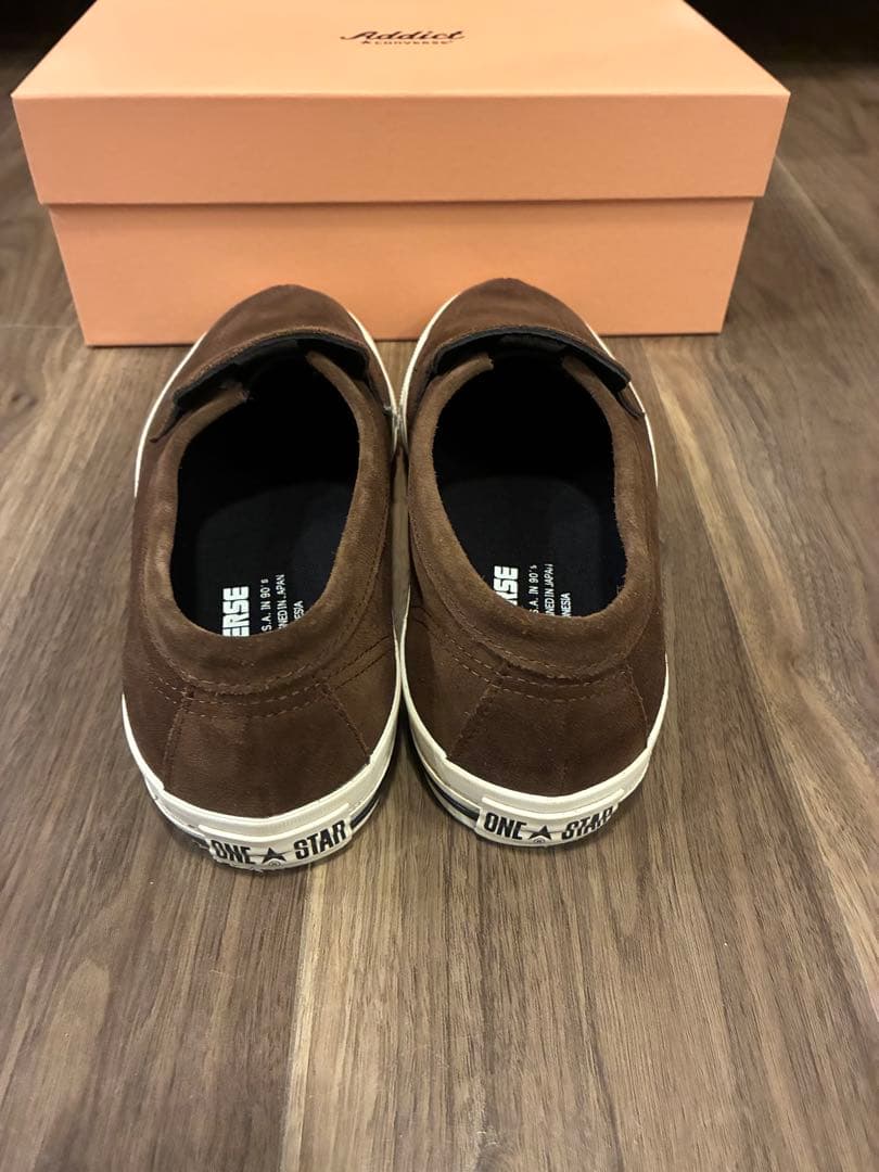 converse addict ワンスター ローファー ブラウン 27.0 美品