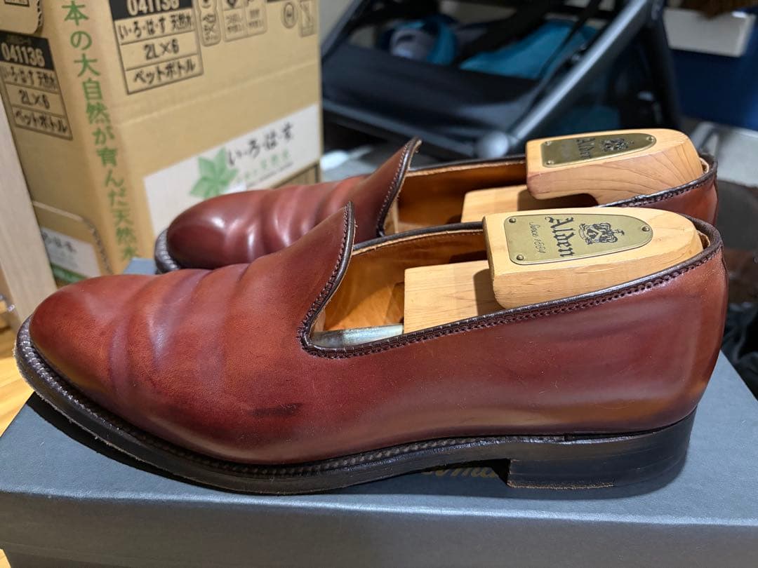 希少Alden オールデン 3606コードバンローファ#8美品シューツリー付