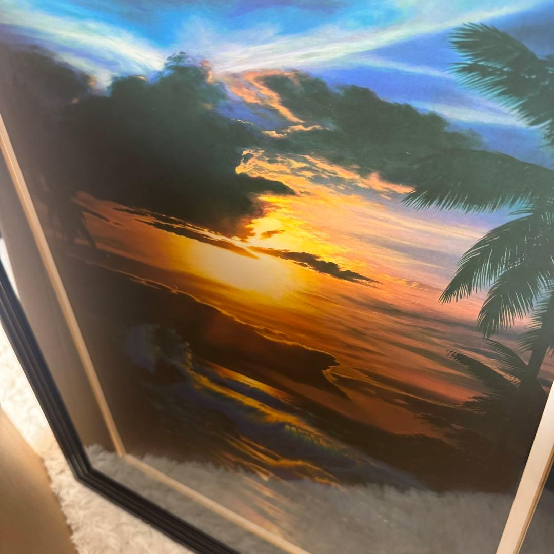 ラッセン インペリアルグロウ 額装 GL78/225 ミクスドメディア