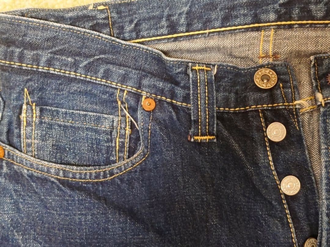 DENIME オリゾンティ期 大戦モデル W34 股下75cm 穴なし