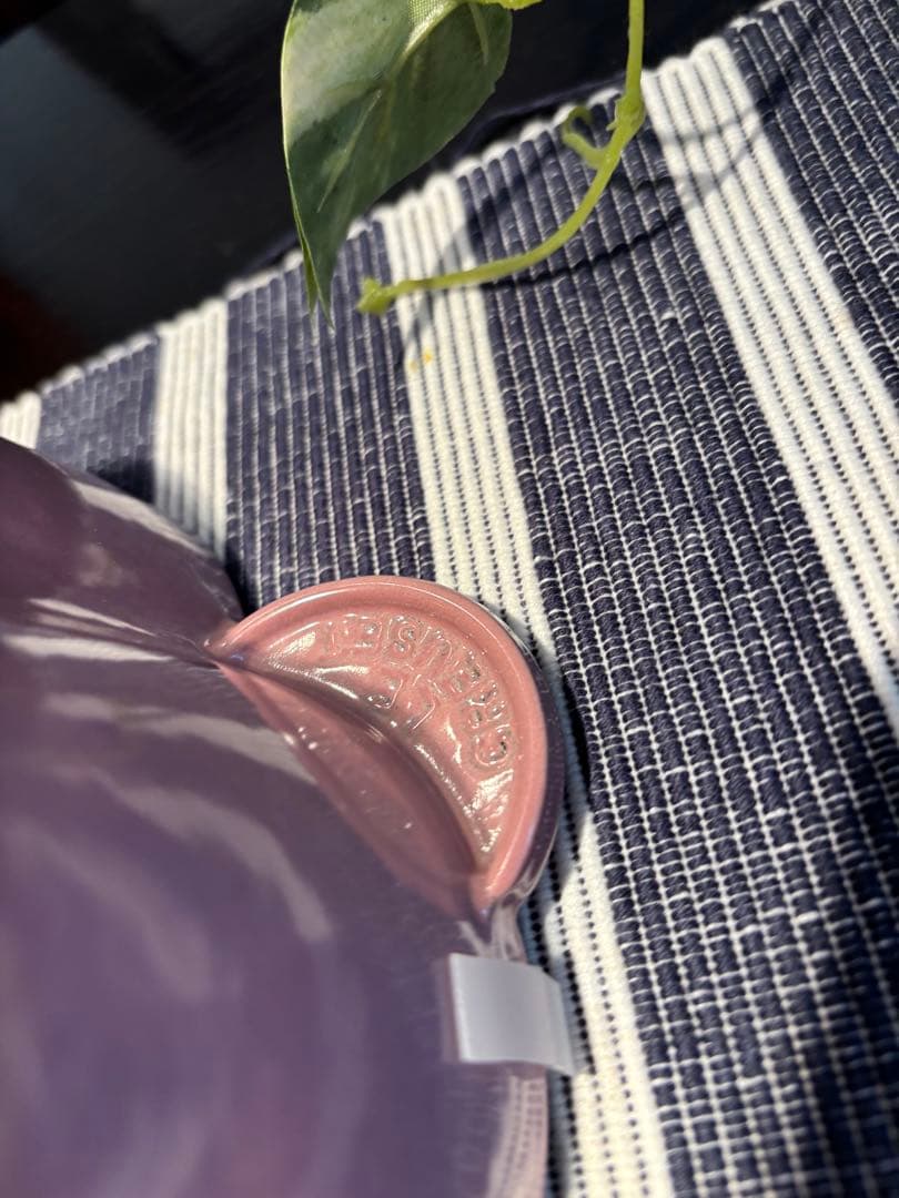 LE CREUSET ル・クルーゼ　ココットフルール　モーヴピンク　20cm