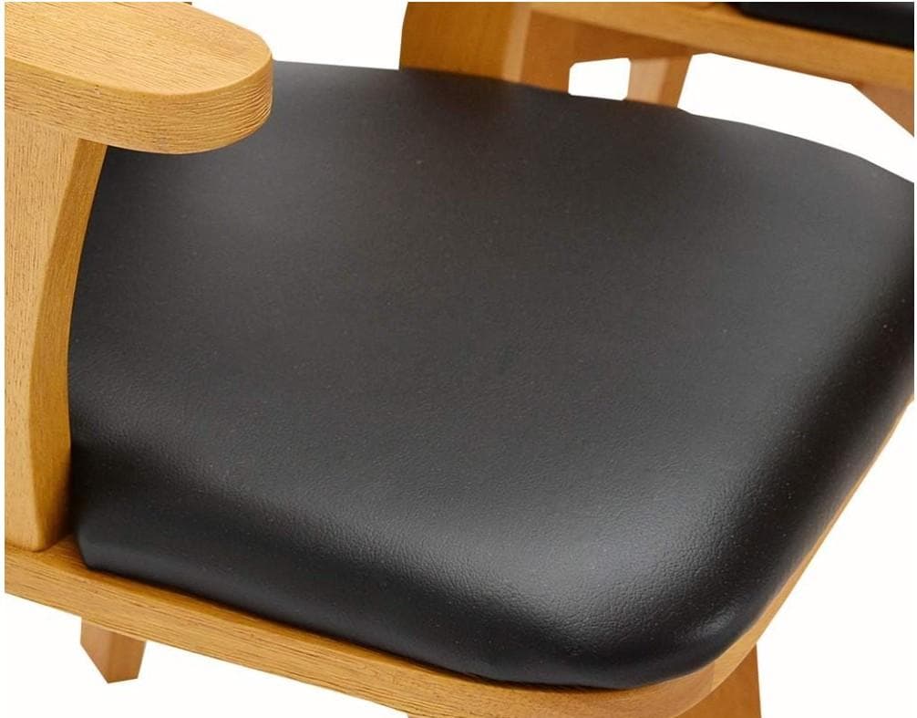 CD DC CB　1脚　ダイニングチェア　アームチェア肘付　ナチュラル＊ブラック