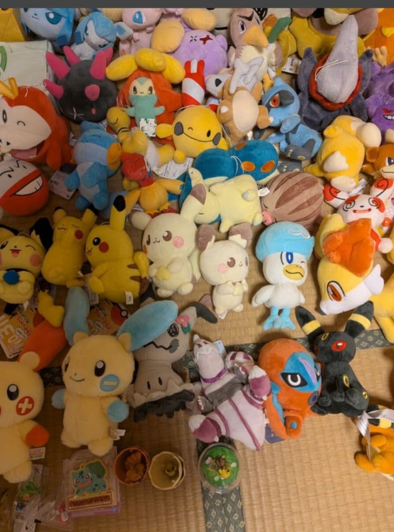 約97個　ポケモンセンター　ポケドール　プライズ　くじ　まとめ売り　ぬいぐるみ