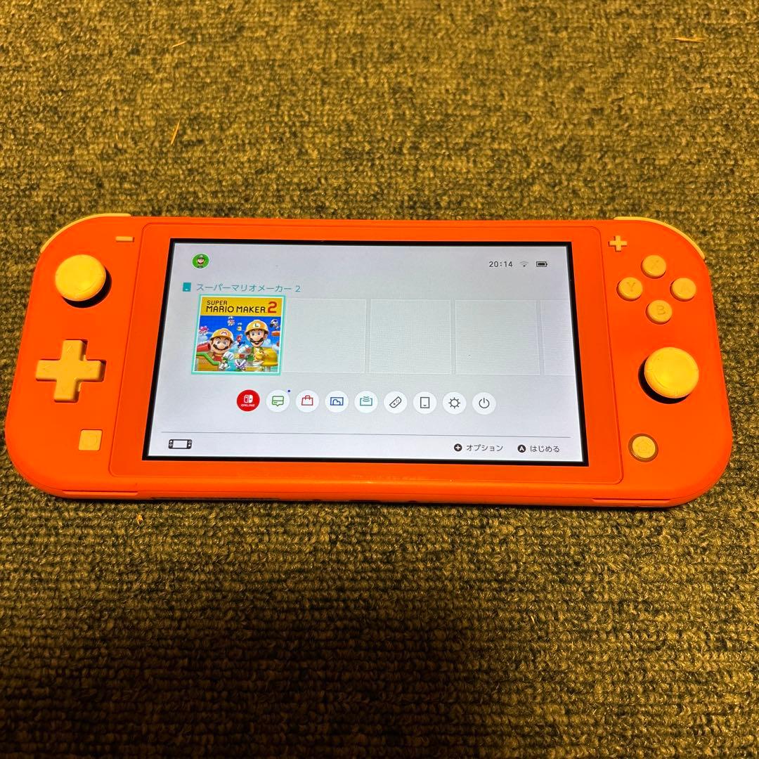 任天堂　switch lite ピンク　本体　スティック交換済み