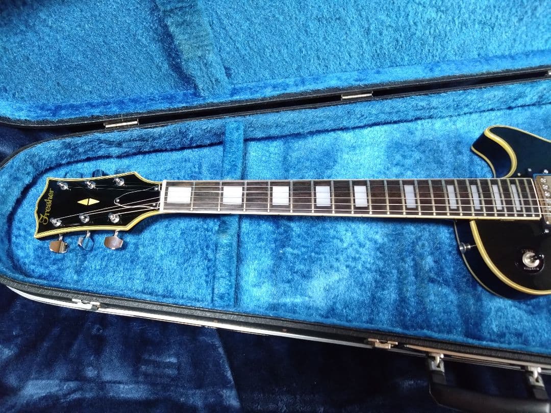 へ*ぺ様 Fresher フレッシャー レスポールカスタム ハードケース付