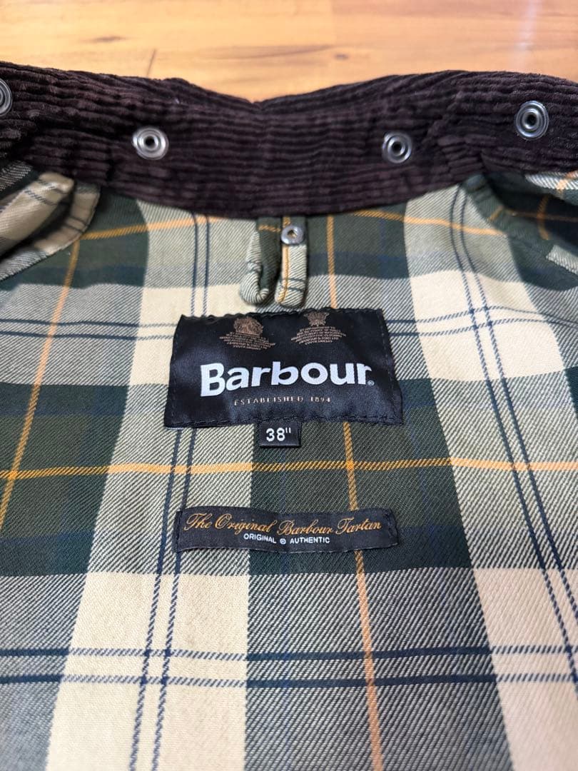 Barbour × BEAMS F 別注BEDALE CLASSIC FIT
