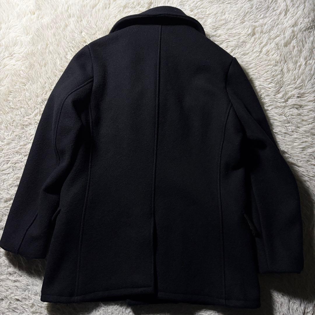 美品■schott ピーコート　782US 7378 ブラック　黒　M