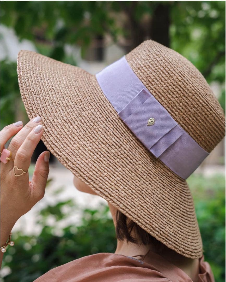 未使用美品★ ヘレンカミンスキー ストローハット Gracie 翁安芸 タキマキ