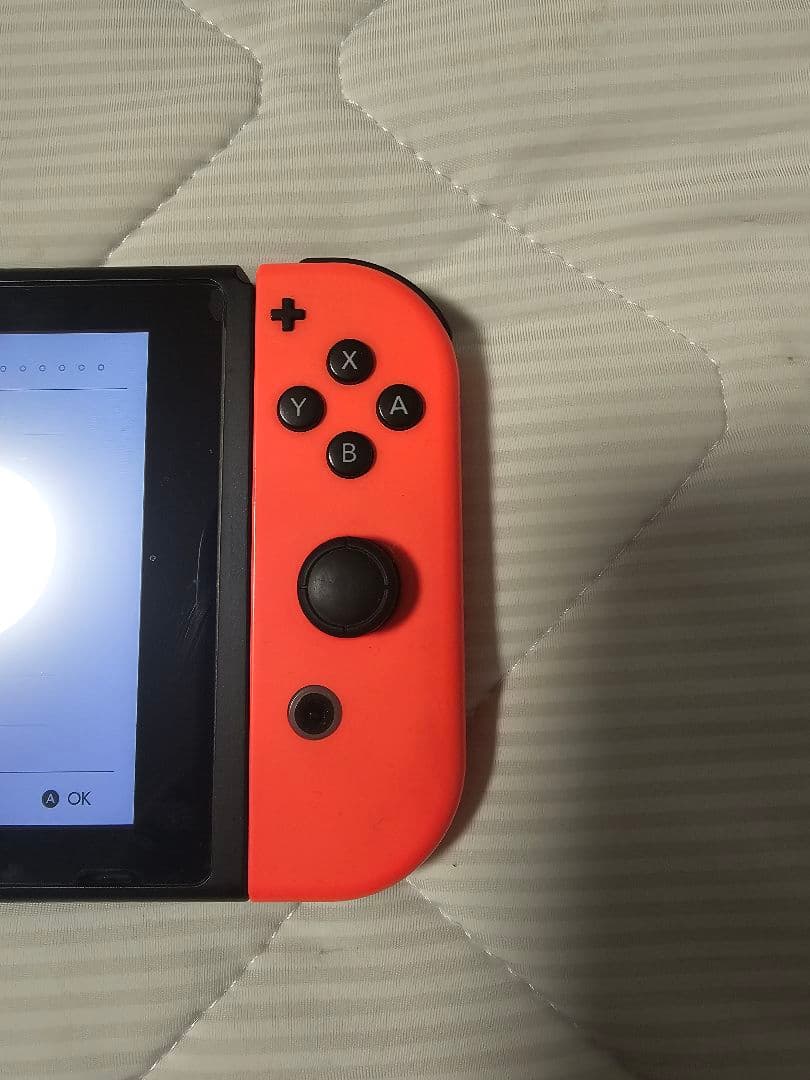 Nintendo Switch 本体 青/赤　ジャンク？