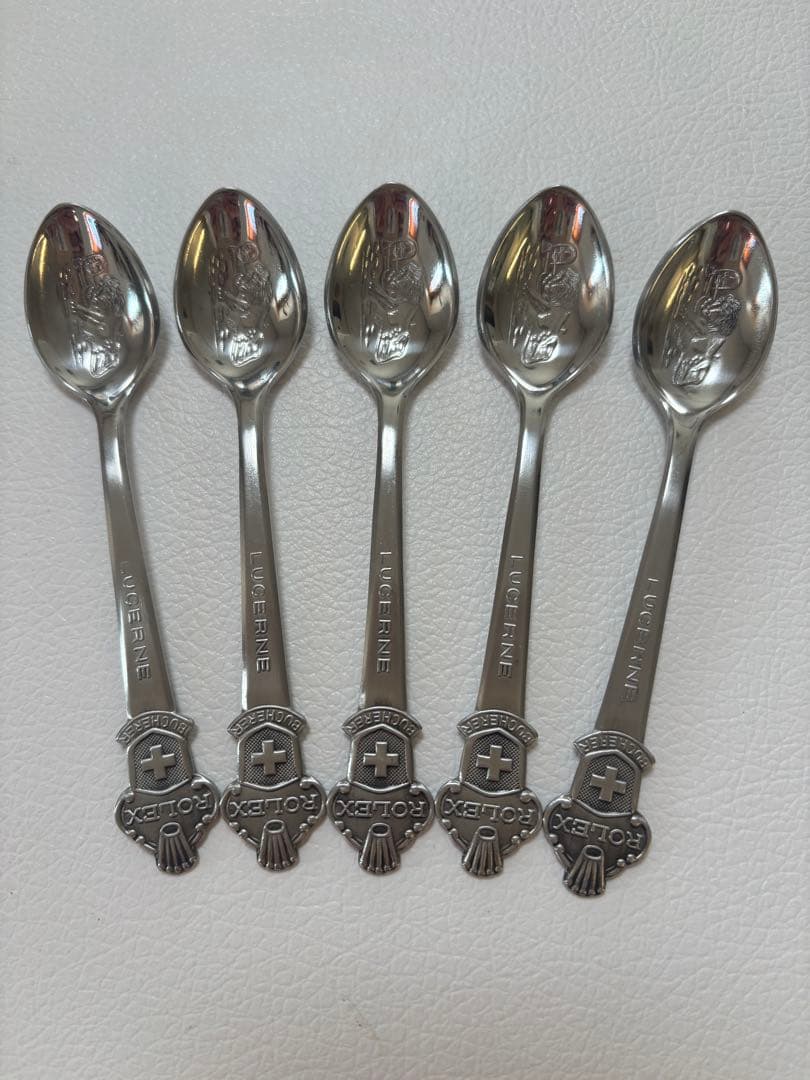 ロレックス　シルバースプーン 5本セット