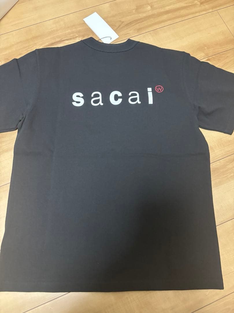 新品　sacai WTAPS Print T-Shirt トップス　ブラック