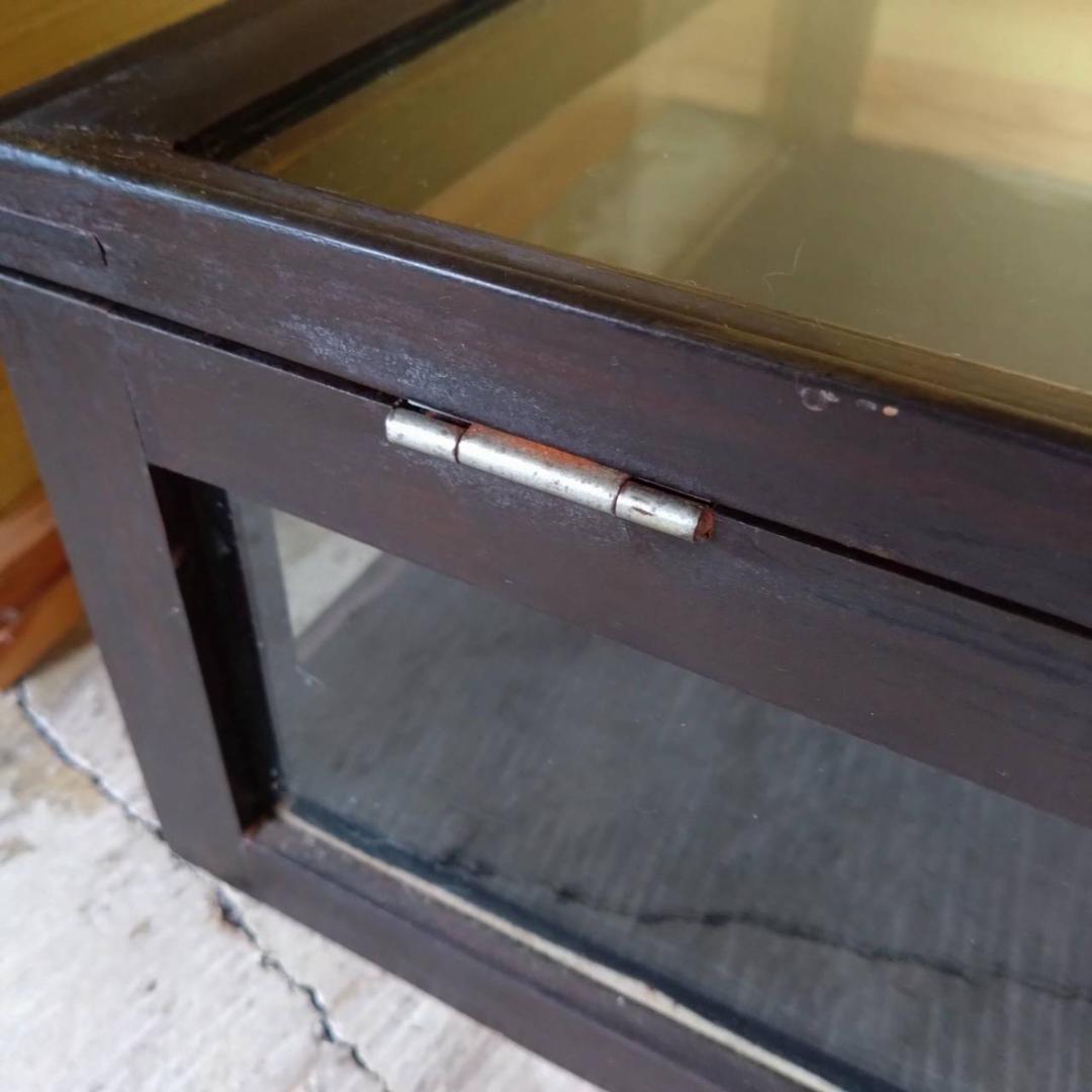 木枠　ガラスケース　アクセサリーケース　大