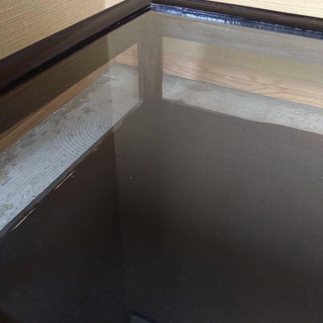 木枠　ガラスケース　アクセサリーケース　大