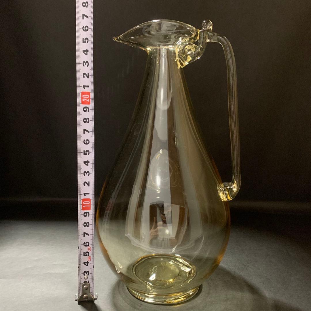 由水常雄 正倉院ガラス器模 白瑠璃水瓶 水注 水差し 飾壷 合箱