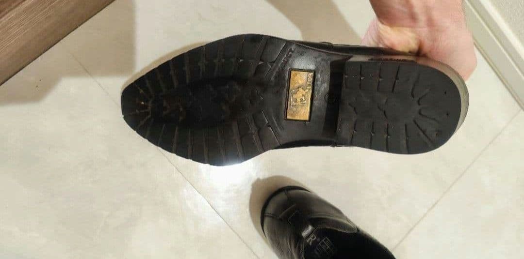 メンズ本革ウエスタンブーツ