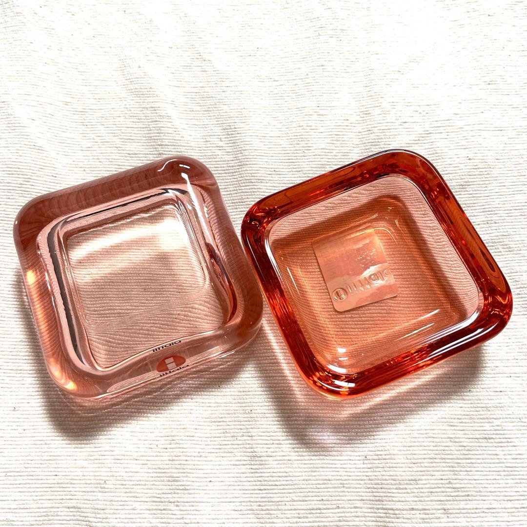 Vitriini ヴィトリーニ サーモンピンク 60mm box イッタラ