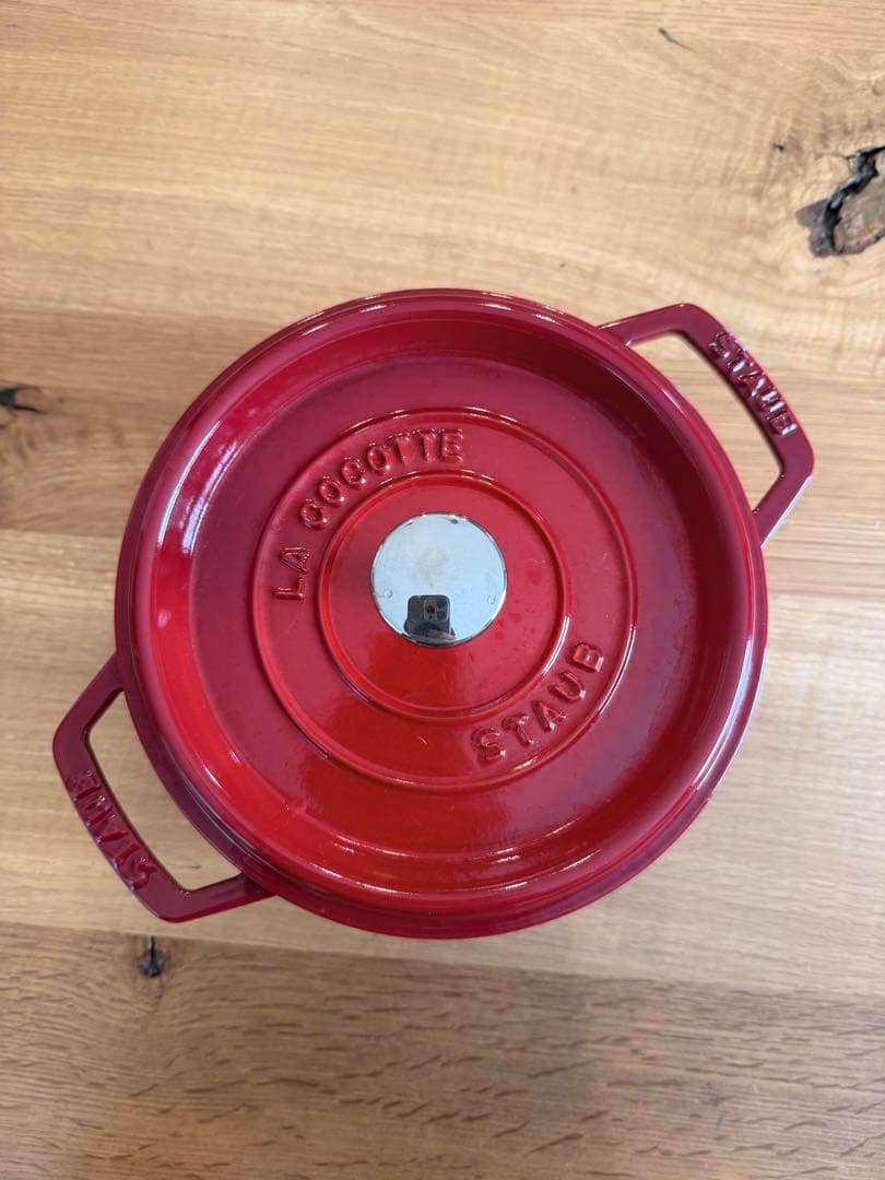 staub ストウブ ピコ・ココット ラウンド 20cm レッド