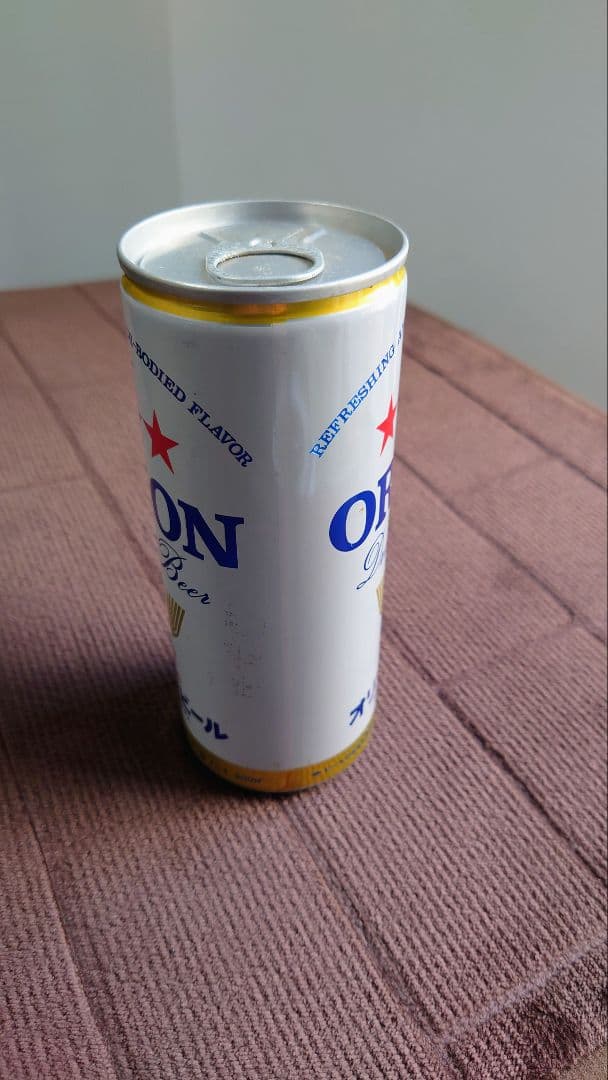オリオンビール：超アンティーク缶（中味入っています／古い商品２点）