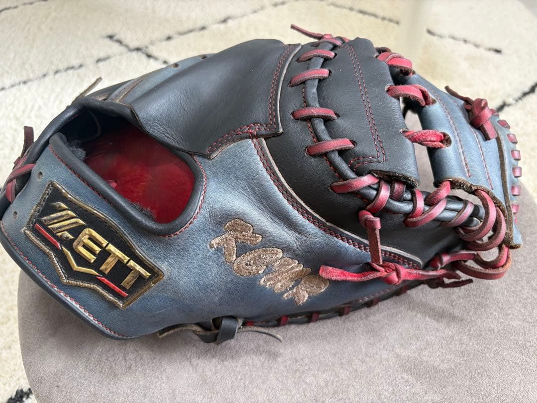 し*に様 ZETT プロステイタス オーダー硬式キャッチャーミット 森友哉選手モ