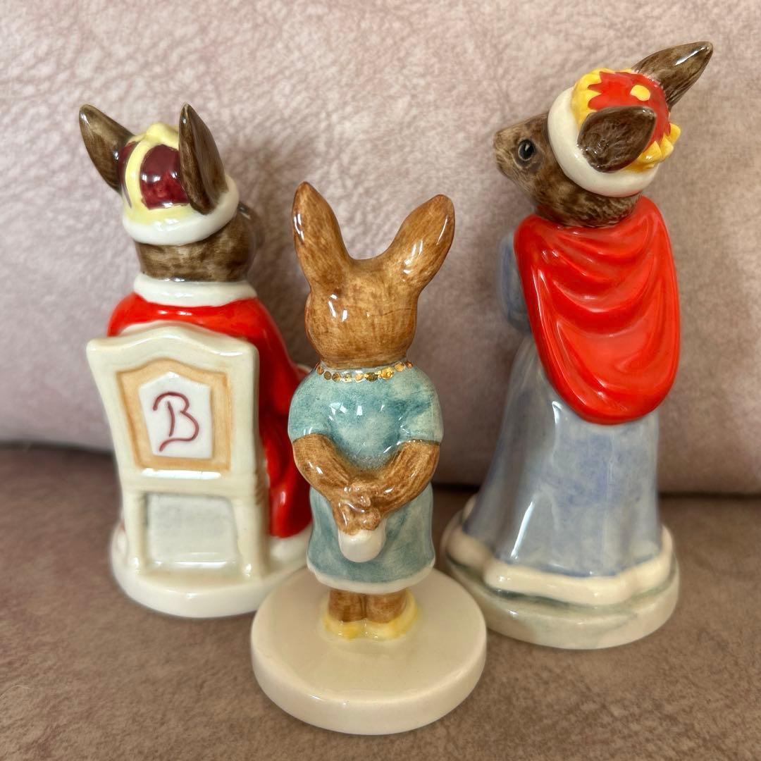 ロイヤルドルトン バニキンズ ロイヤルファミリー セット 陶器