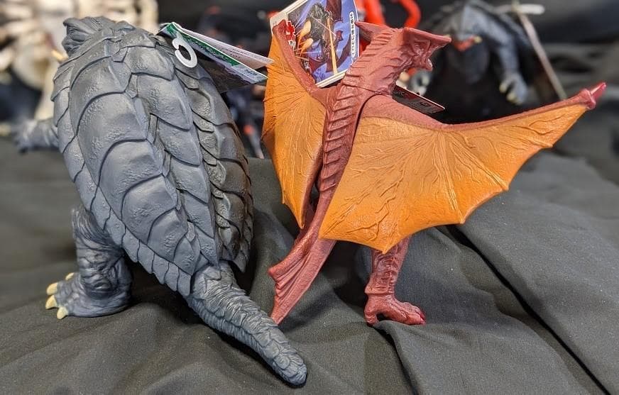 平成ガメラ＆登場怪獣（バンダイ）タグ付ムービーモンスター コンプリート７体セット