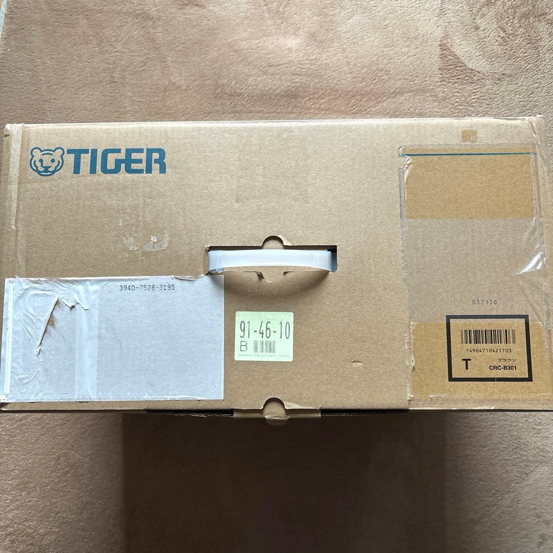 【未使用】タイガー ホットプレート これ 1台　CRC-B301T ブラウン
