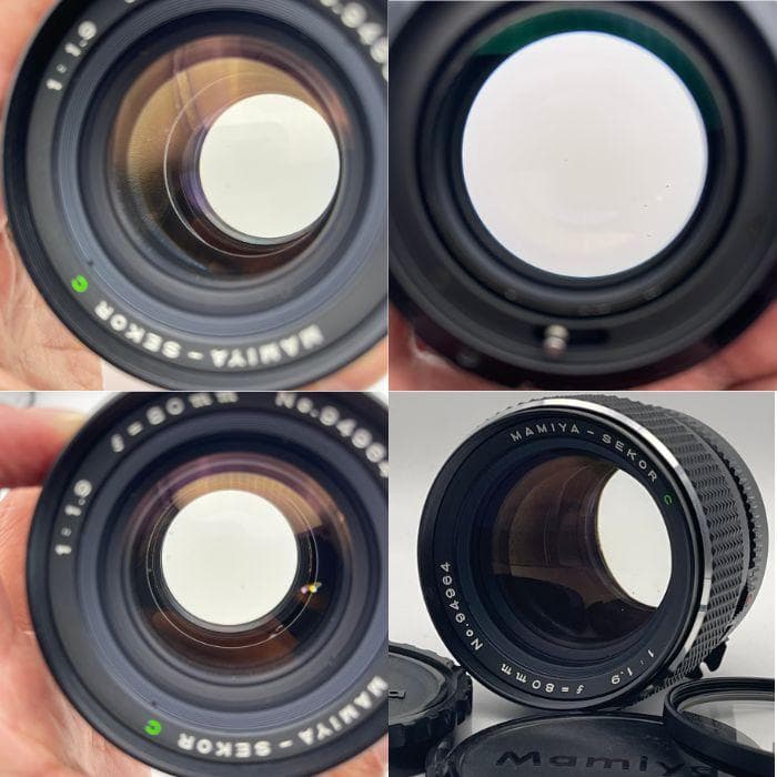 たこやき様分マミヤ MAMIYA-SEKOR C 80mm F1.9