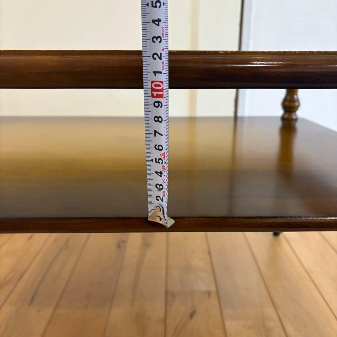 ☆昭和レトロ☆アンティーク　コレクションテーブル　ニチハン　コーヒーテーブル