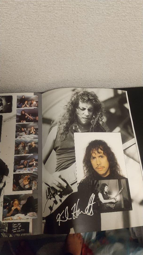 90年代 メタリカライブパンフレット