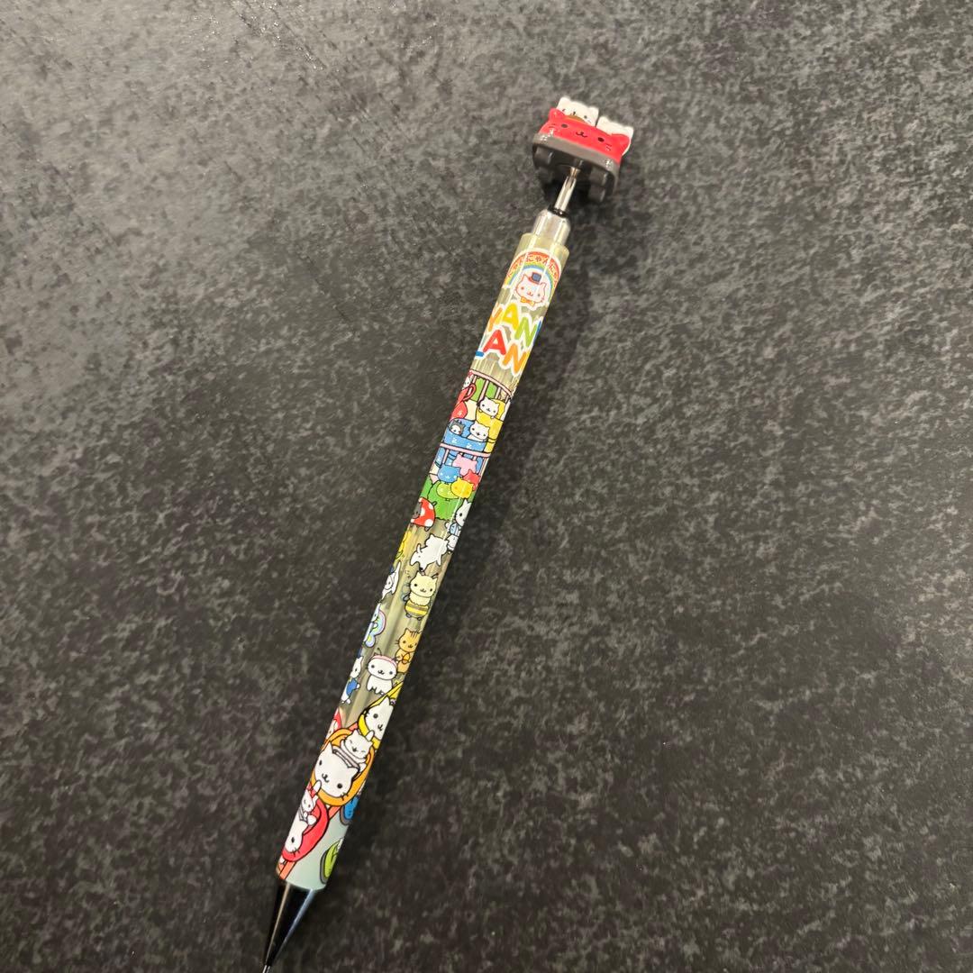 平成レトロ　にゃんこランド　にゃんにゃんにゃんこ　シャーペン