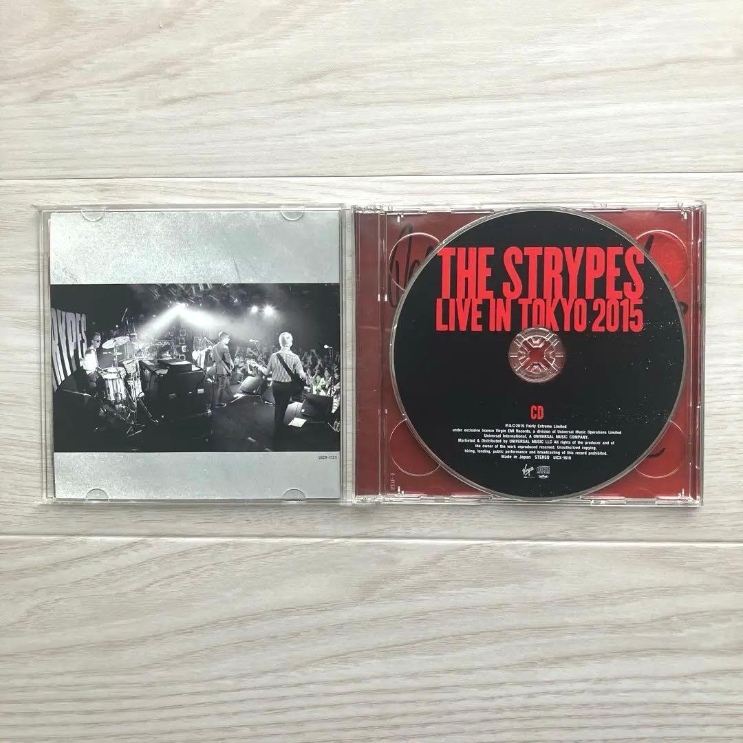 【直筆サイン入り】ザストライプスlive in Tokyo2015 DVD付CD